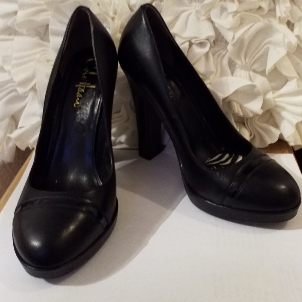 Cole Haan Black High Heels- Nice!